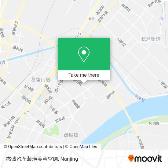 杰诚汽车装璜美容空调 map