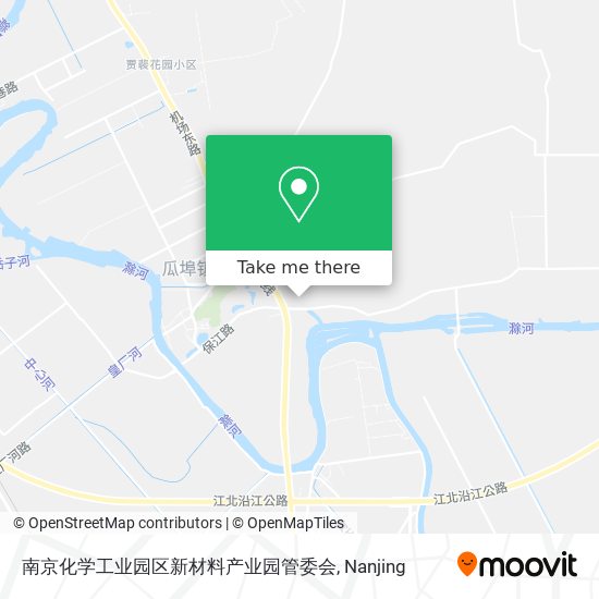 南京化学工业园区新材料产业园管委会 map