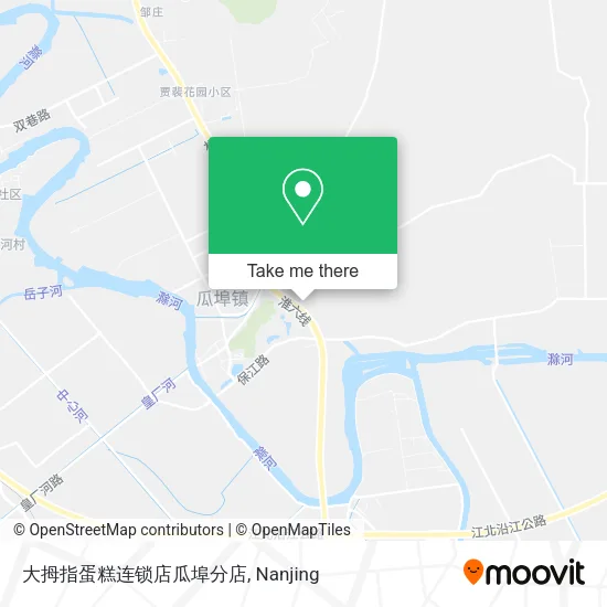 大拇指蛋糕连锁店瓜埠分店 map