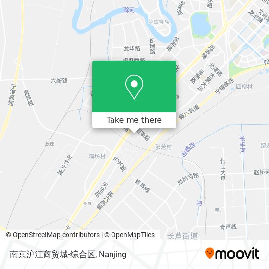 南京沪江商贸城-综合区 map