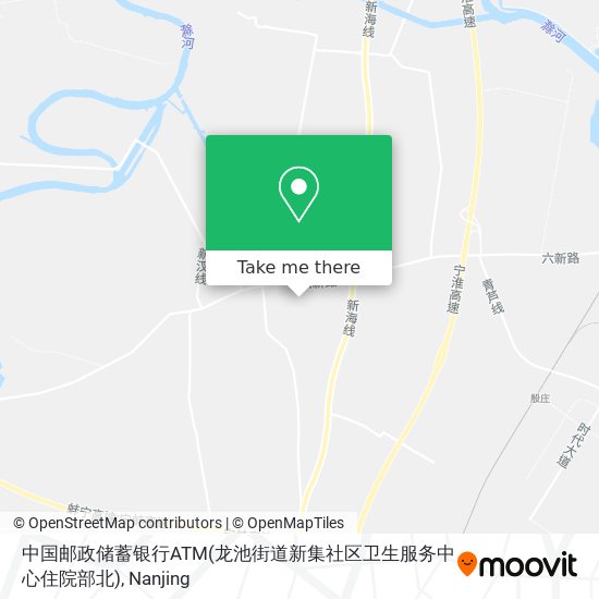 中国邮政储蓄银行ATM(龙池街道新集社区卫生服务中心住院部北) map