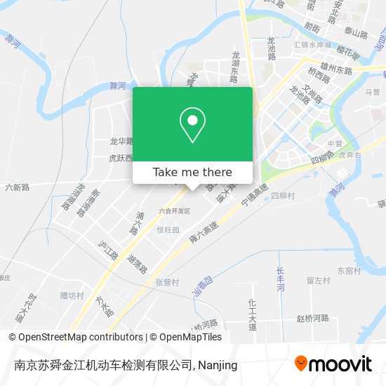 南京苏舜金江机动车检测有限公司 map