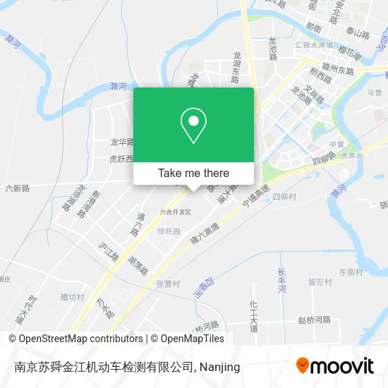 南京苏舜金江机动车检测有限公司 map