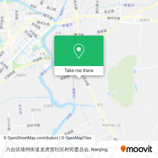 六合区雄州街道龙虎营社区村民委员会 map