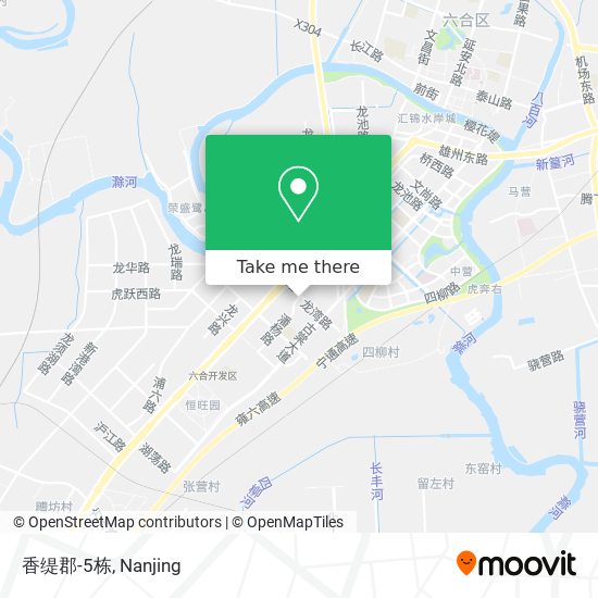 香缇郡-5栋 map