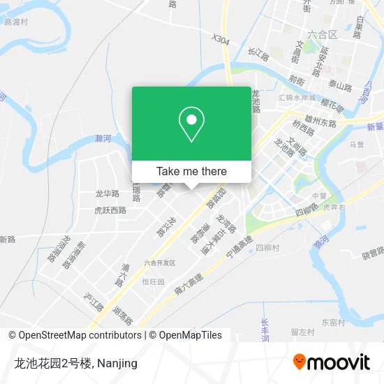 龙池花园2号楼 map