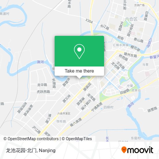龙池花园-北门 map