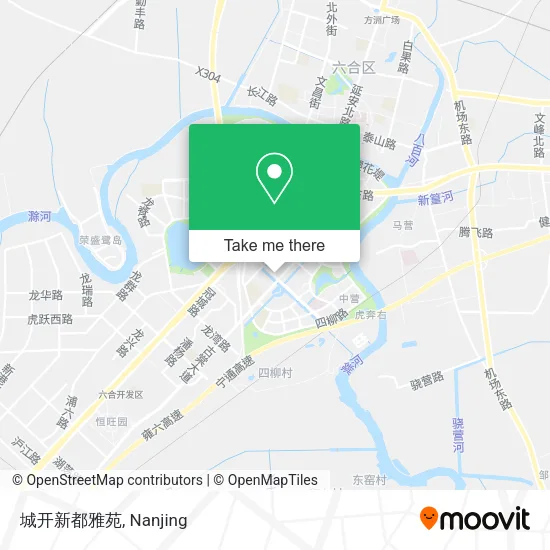 城开新都雅苑 map