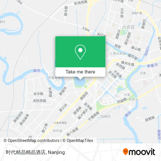 时代精品精品酒店 map