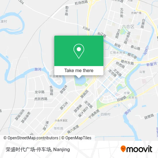 荣盛时代广场-停车场 map