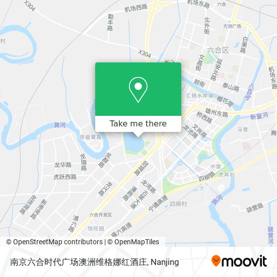 南京六合时代广场澳洲维格娜红酒庄 map