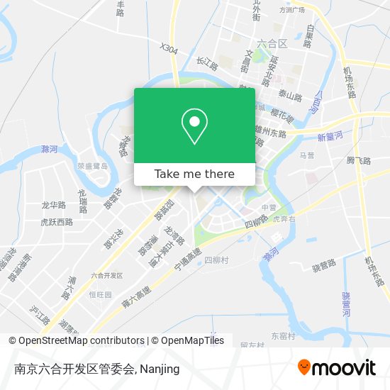 南京六合开发区管委会 map