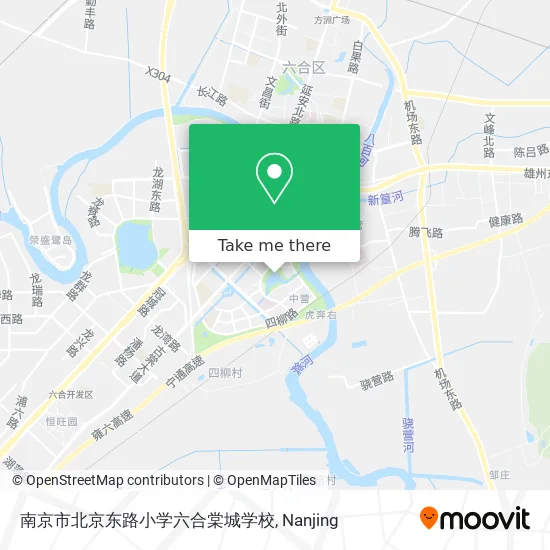 南京市北京东路小学六合棠城学校 map