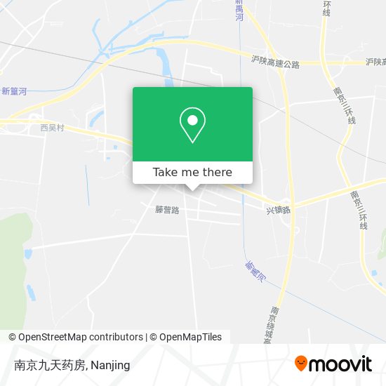 南京九天药房 map