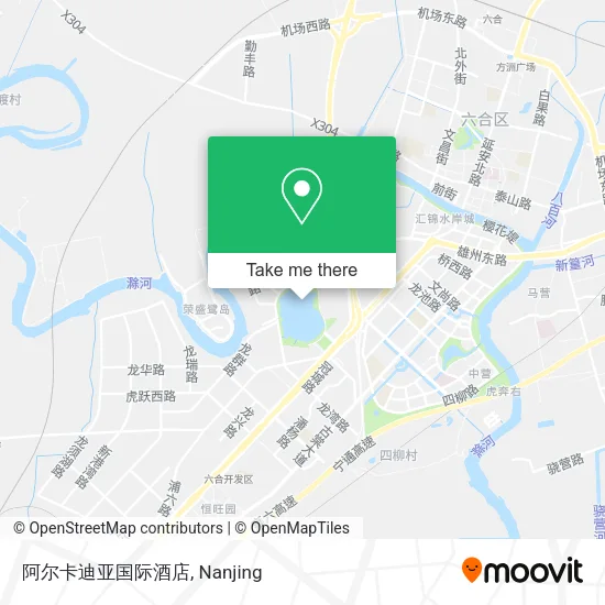 阿尔卡迪亚国际酒店 map
