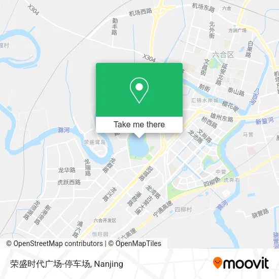 荣盛时代广场-停车场 map