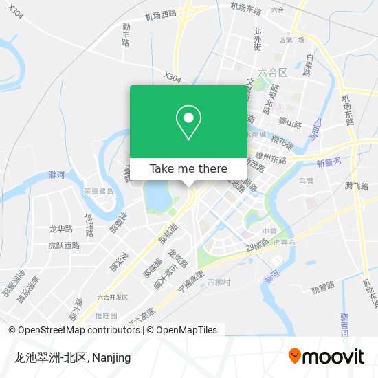 龙池翠洲-北区 map