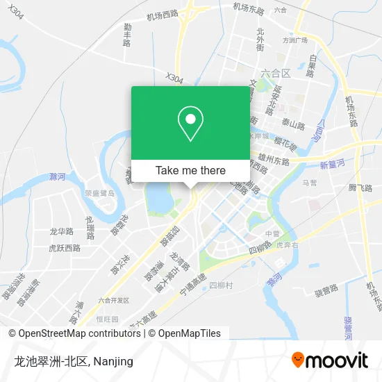 龙池翠洲-北区 map