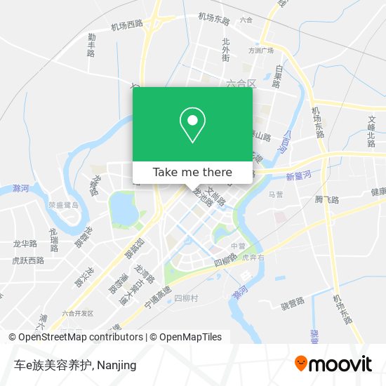 车e族美容养护 map