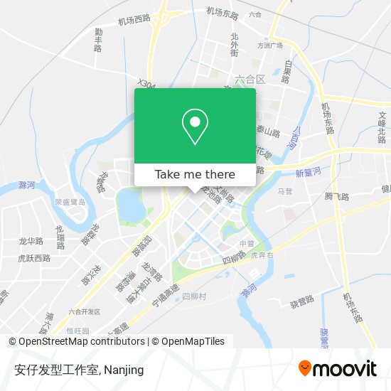 安仔发型工作室 map
