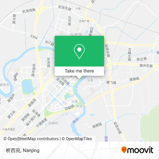 桥西苑 map