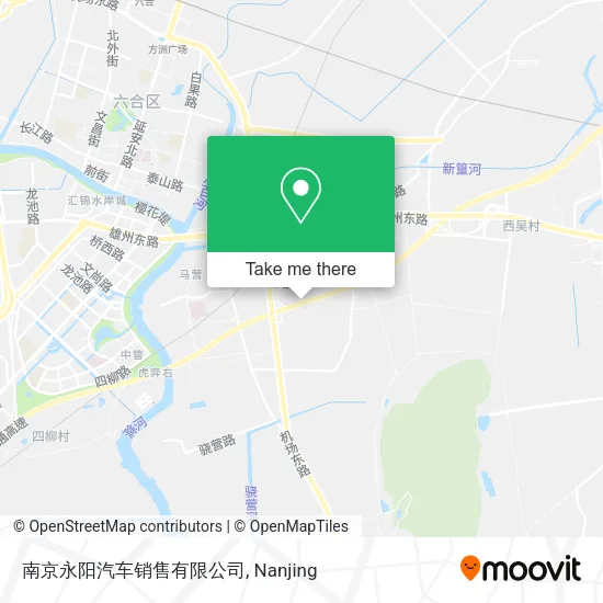 南京永阳汽车销售有限公司 map