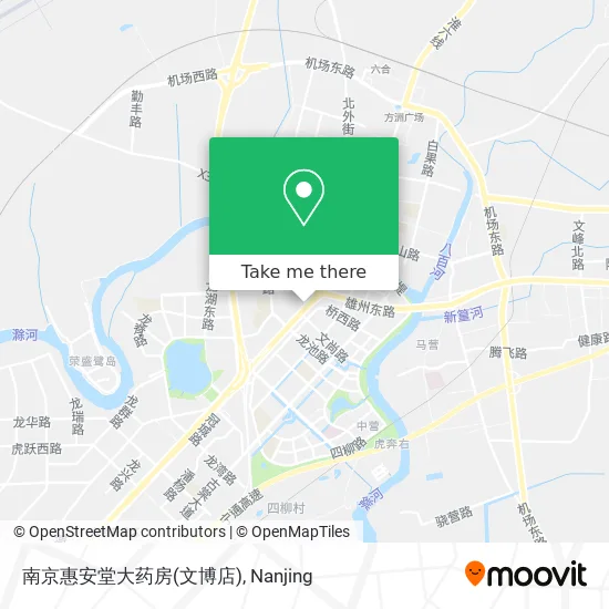 南京惠安堂大药房(文博店) map