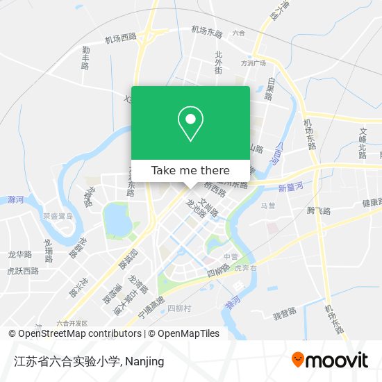 江苏省六合实验小学 map