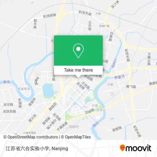 江苏省六合实验小学 map