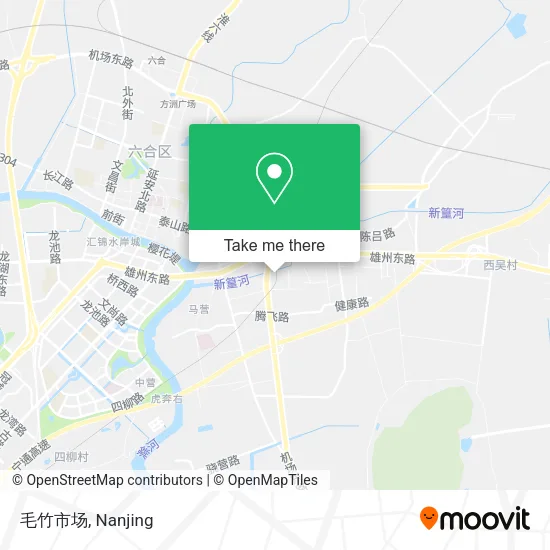 毛竹市场 map