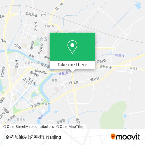 金桥加油站(迎春街) map