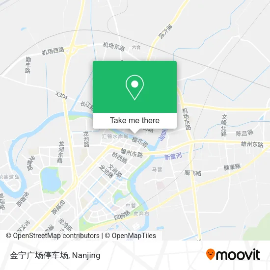 金宁广场停车场 map