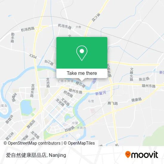 爱自然健康甜品店 map