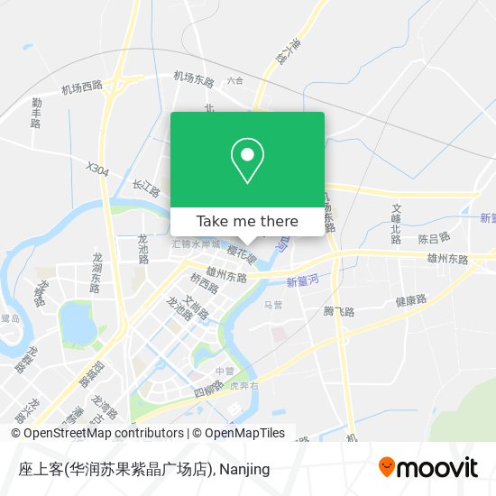 座上客(华润苏果紫晶广场店) map