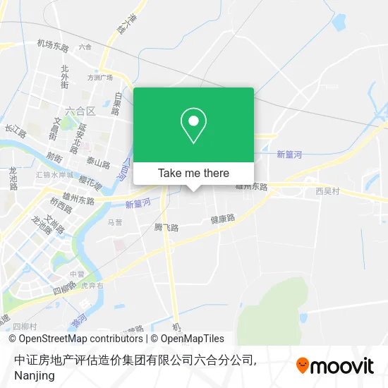 中证房地产评估造价集团有限公司六合分公司 map