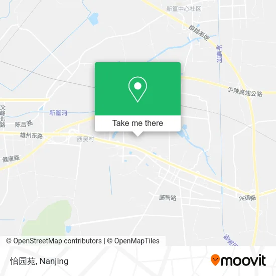 怡园苑 map