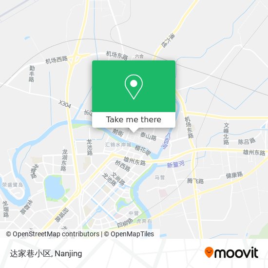 达家巷小区 map