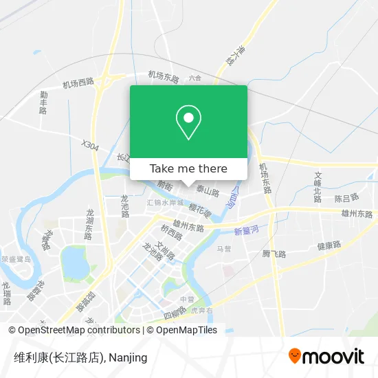 维利康(长江路店) map