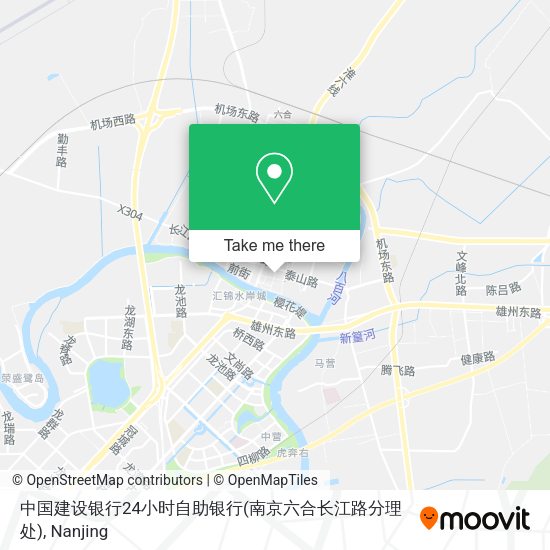 中国建设银行24小时自助银行(南京六合长江路分理处) map