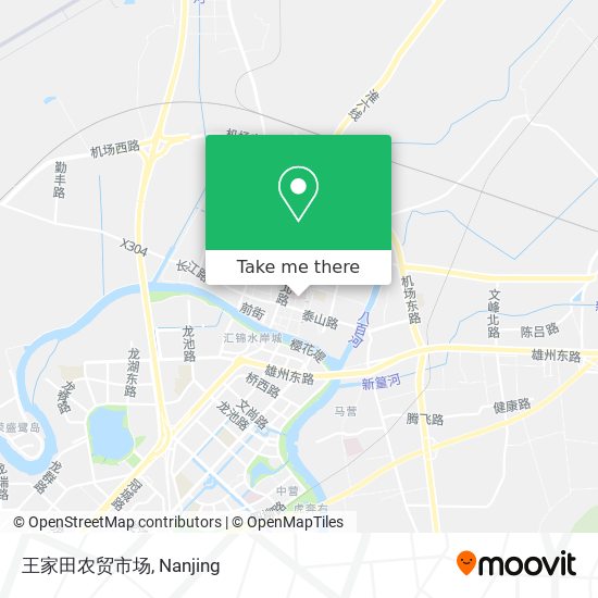 王家田农贸市场 map