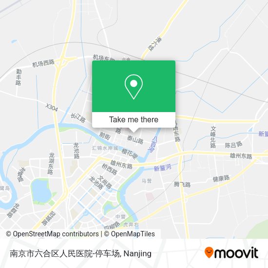 南京市六合区人民医院-停车场 map