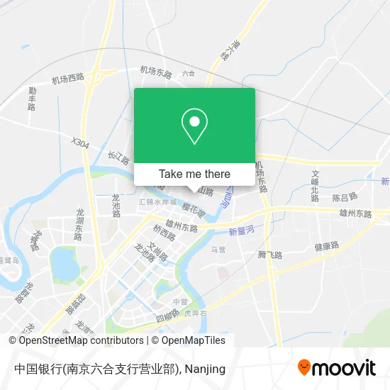 中国银行(南京六合支行营业部) map