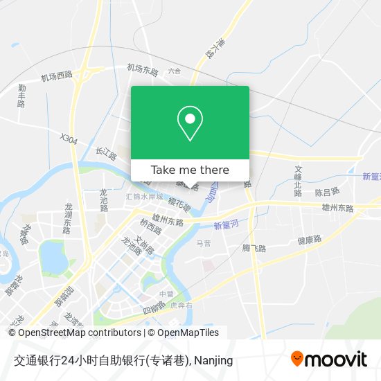 交通银行24小时自助银行(专诸巷) map