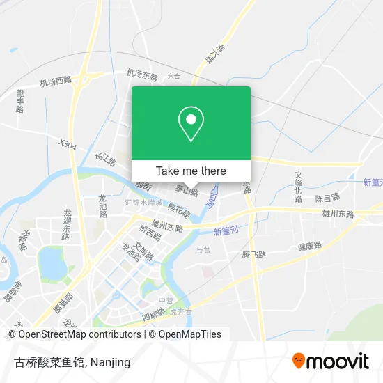 古桥酸菜鱼馆 map