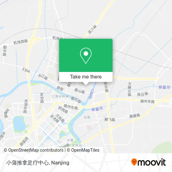 小蒲推拿足疗中心 map