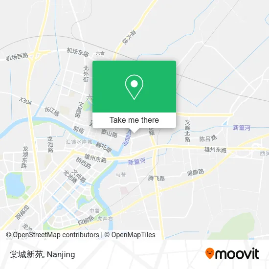 棠城新苑 map