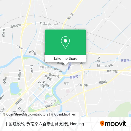 中国建设银行(南京六合泰山路支行) map