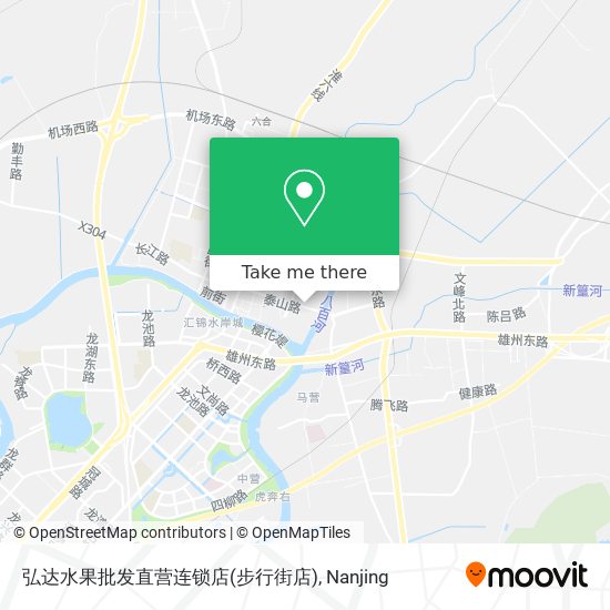 弘达水果批发直营连锁店(步行街店) map