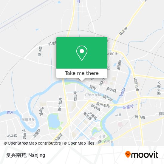 复兴南苑 map