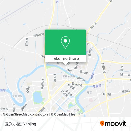 复兴小区 map